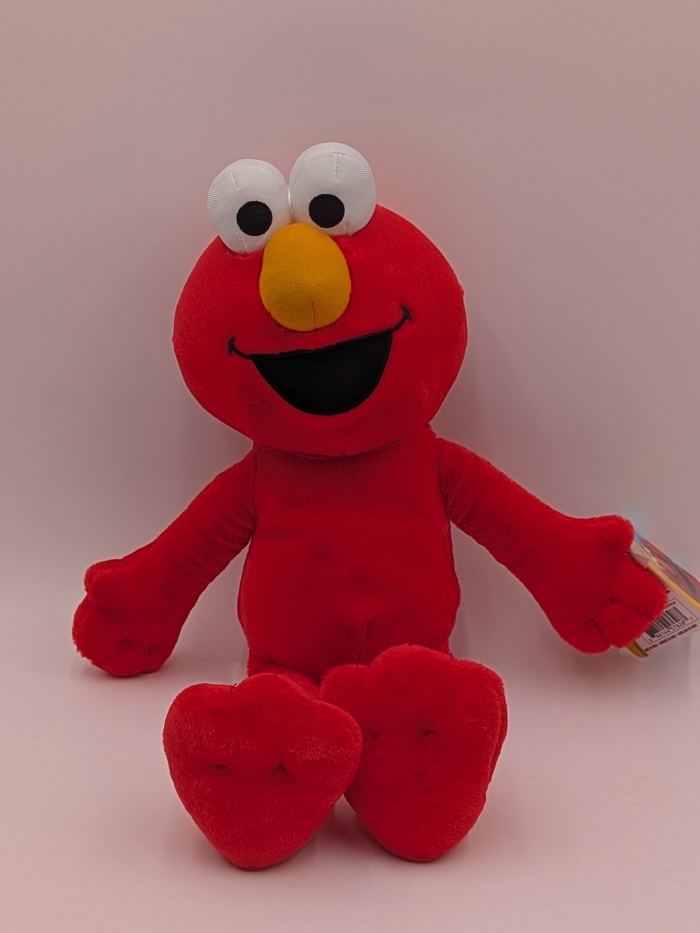 Just Play Sesame Street Friends 16-inch Elmo Sustainable Plush Stuffed Animal